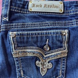 Rock Revival mid-rise Curvy Bermuda shorts